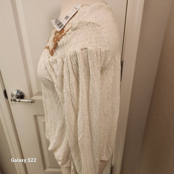 Free People Sand Blouse. NWT. Size  XS - Picture 7 of 12